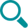 magnifying glass icon to represent analizing