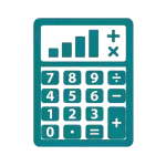 a calculator icon representing the math for precision roi tracking