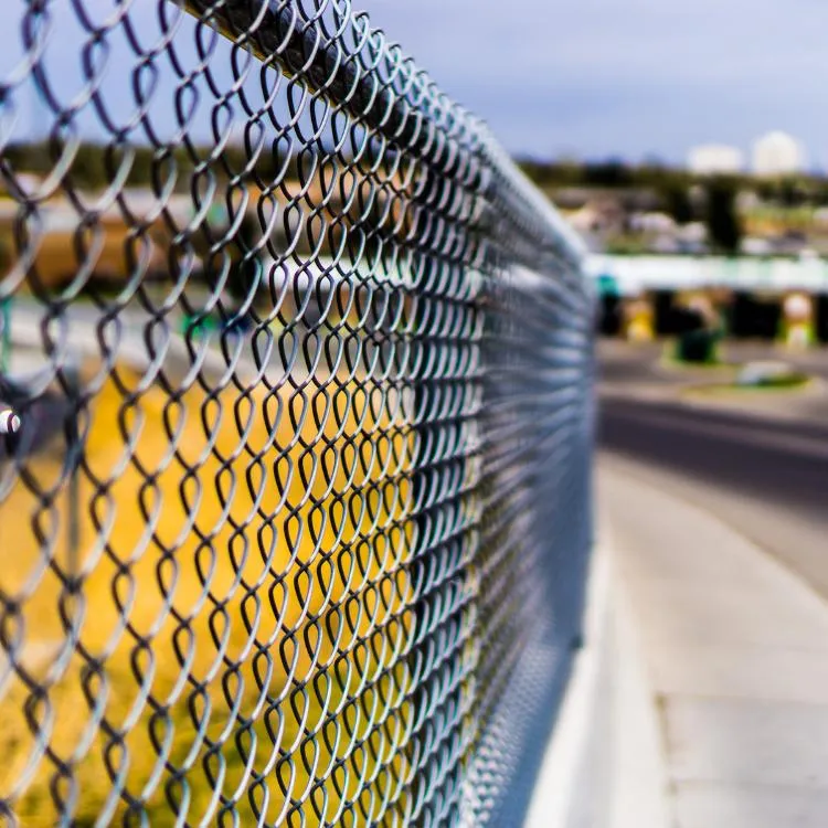 commercial chain-link fence
