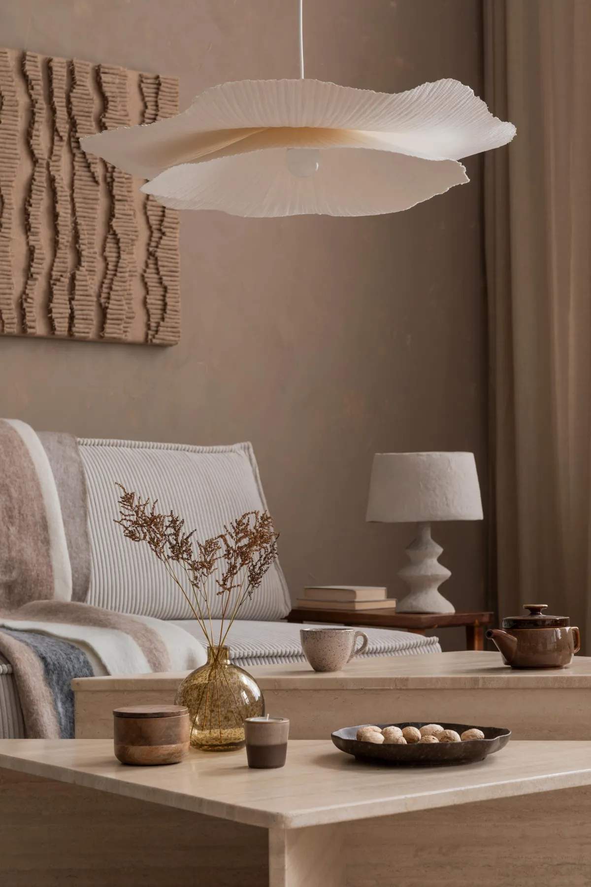 classy neutral tone living oom