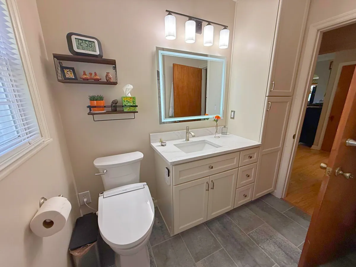 Custom bathroom remodel