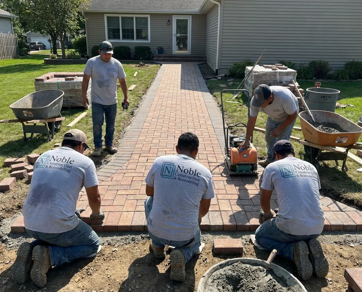 walkway, exterior work, concrete