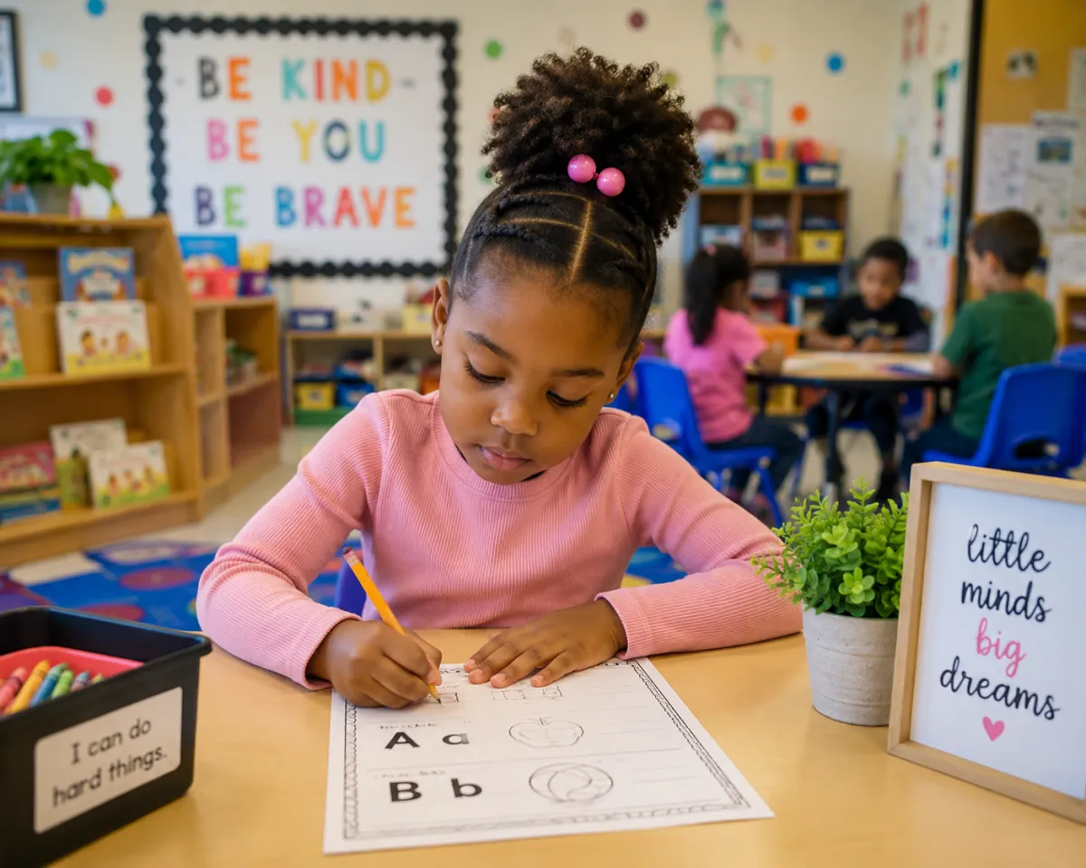Students building math confidence