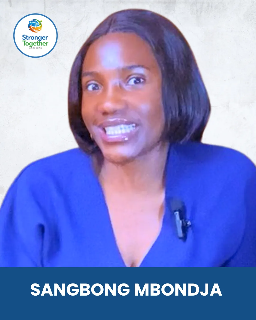 Breakout Speaker: Sangbong Mbondja