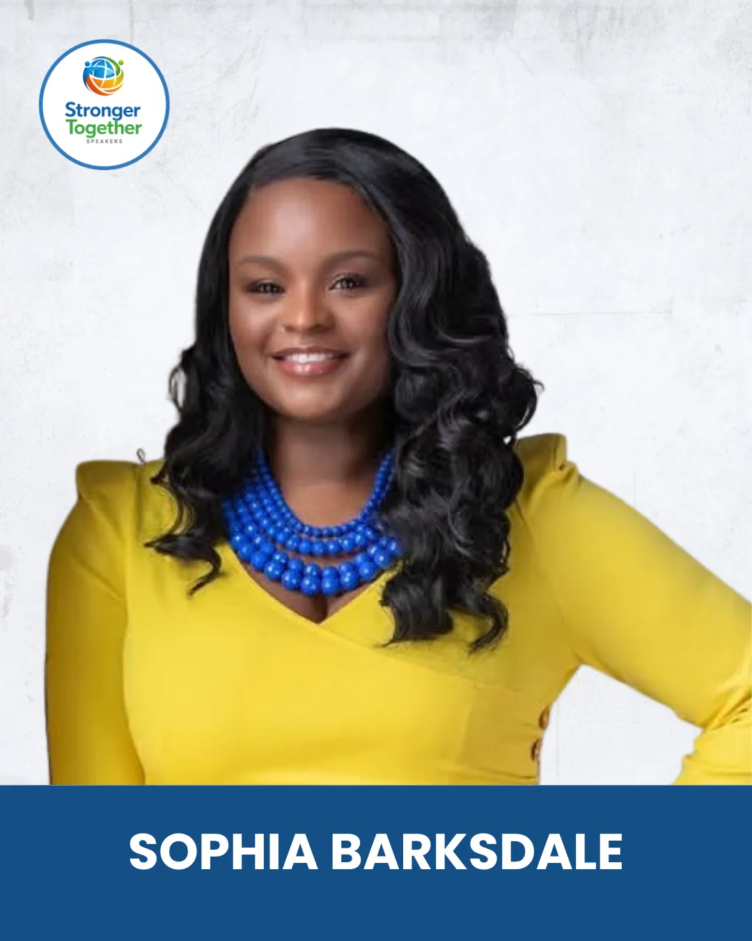 Featured Speaker: Sophia Barksdale
