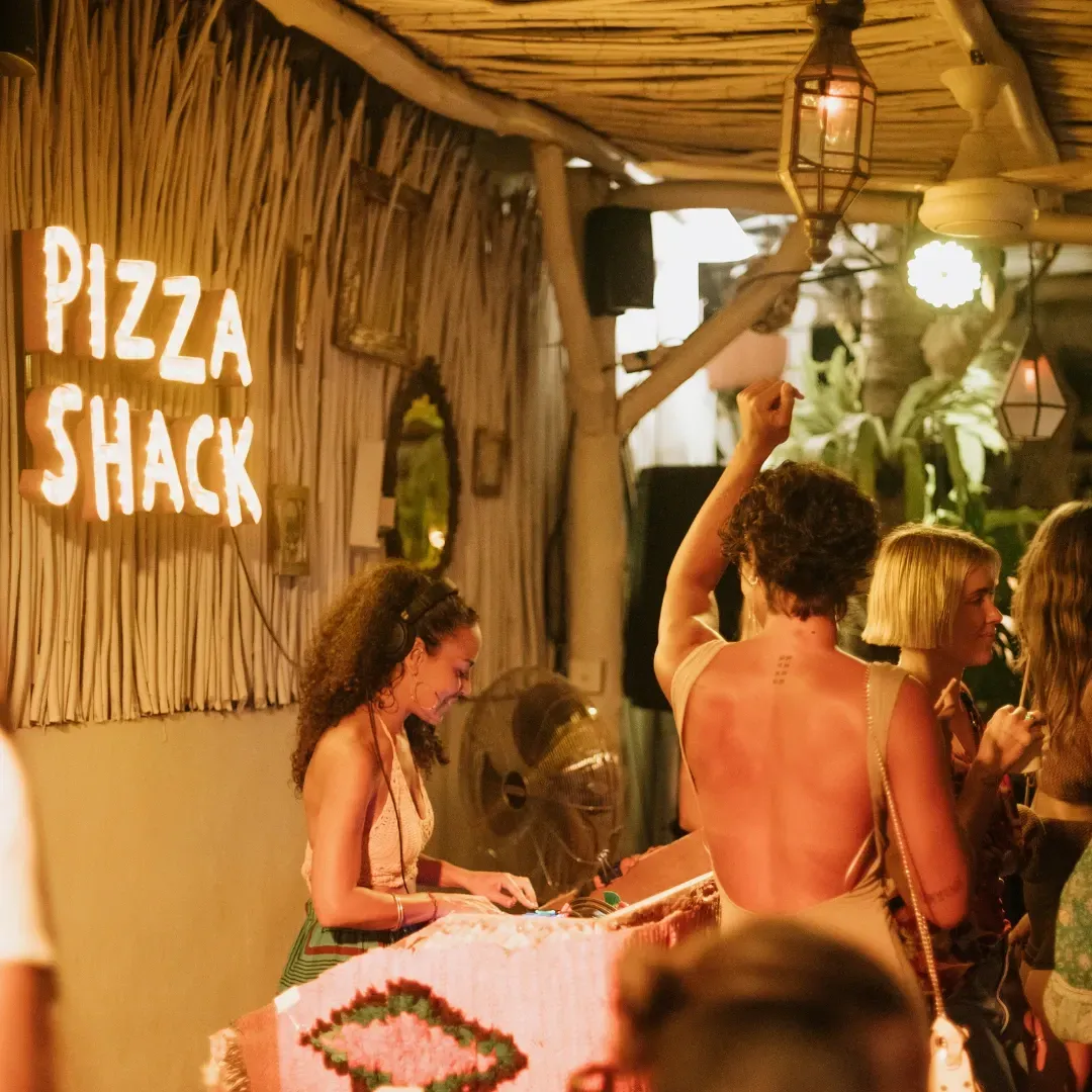 monthly parties at the shack lombok in kuta