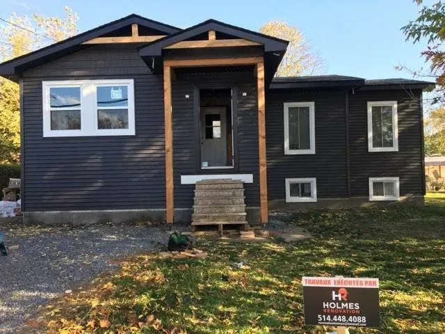 belle maison finition extérieur