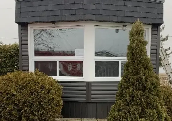 maison avec revêtement