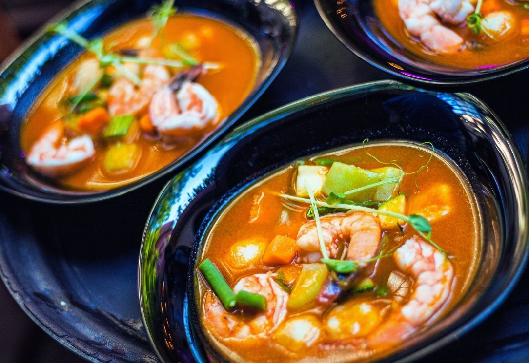Seafood Isla Mujeres grilled catch of the day and shrimp platter