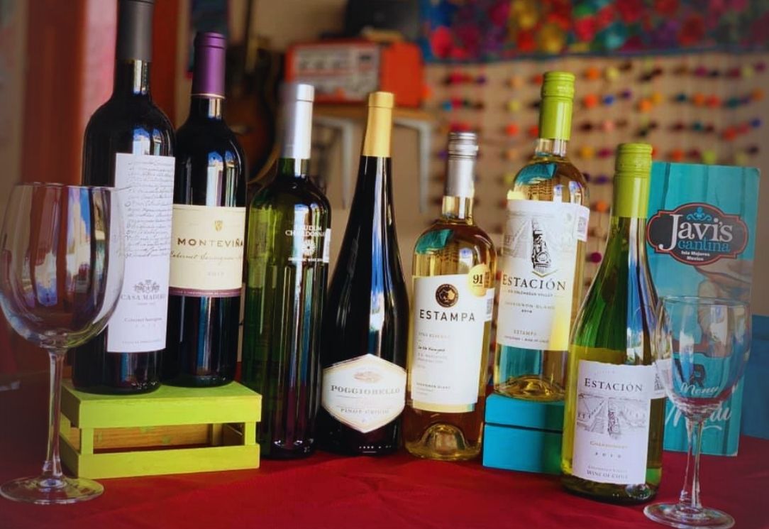 Close-up of signature Mexican dishes at Javi’s Cantina