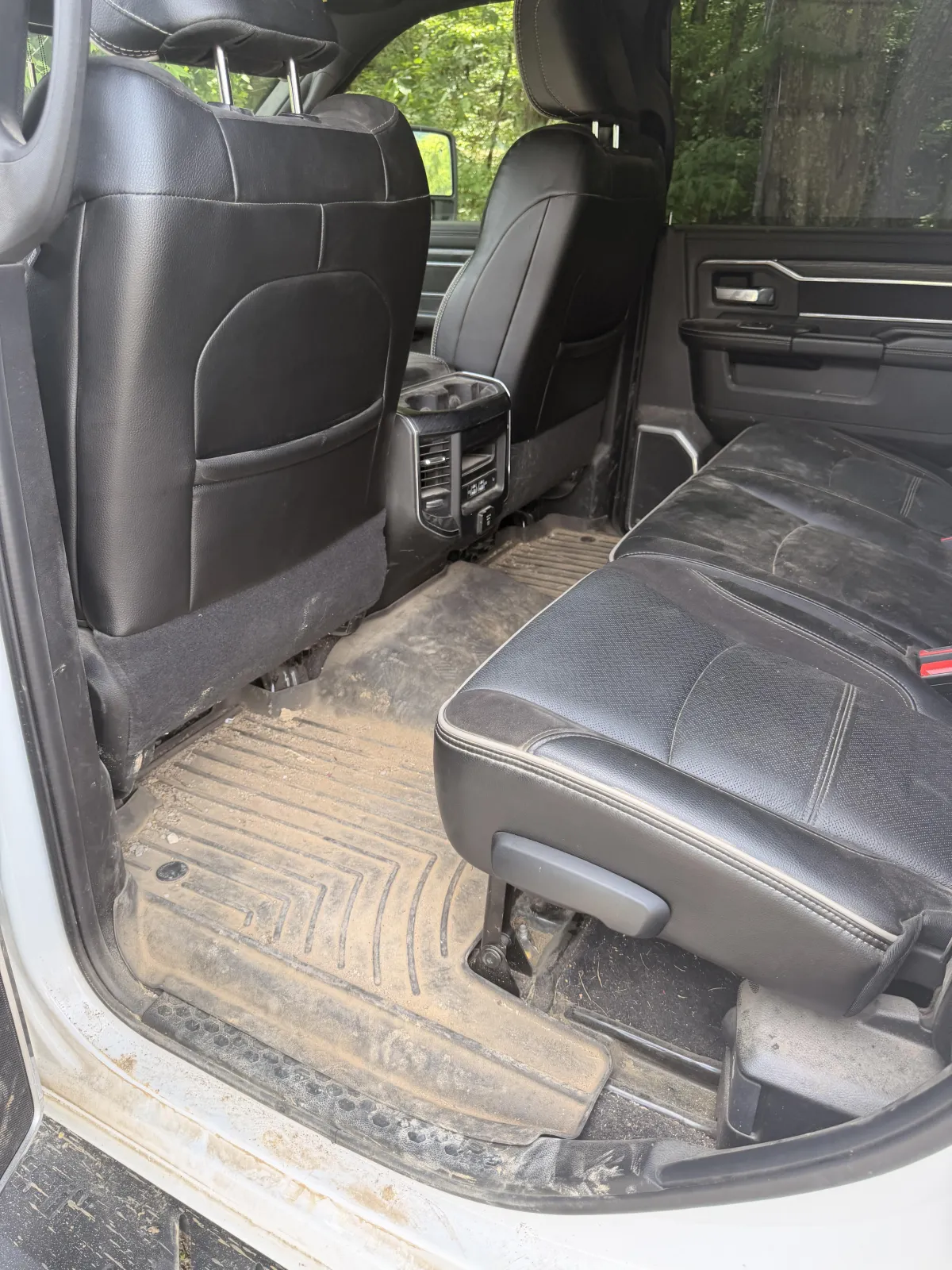 Car seat deep cleaning during interior detailing in Bowling Green KY