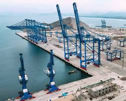 A group of umbrellas sitting outside of a building