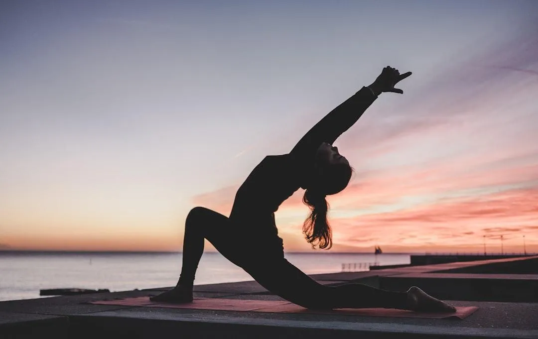Guests practicing yoga and breathwork at Cosmic Activation Retreat, a luxury wellness retreat in Palm Springs focused on mindfulness and healing.