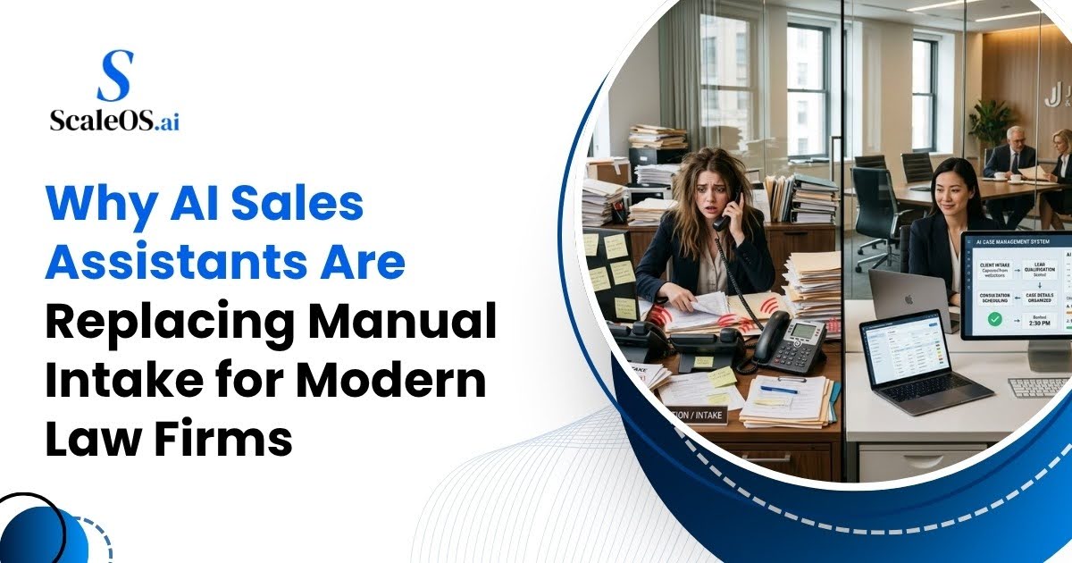 Why AI Sales Assistants Beat Manual Intake in 2026