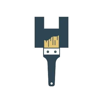 Hibbard Painting footer logo icon