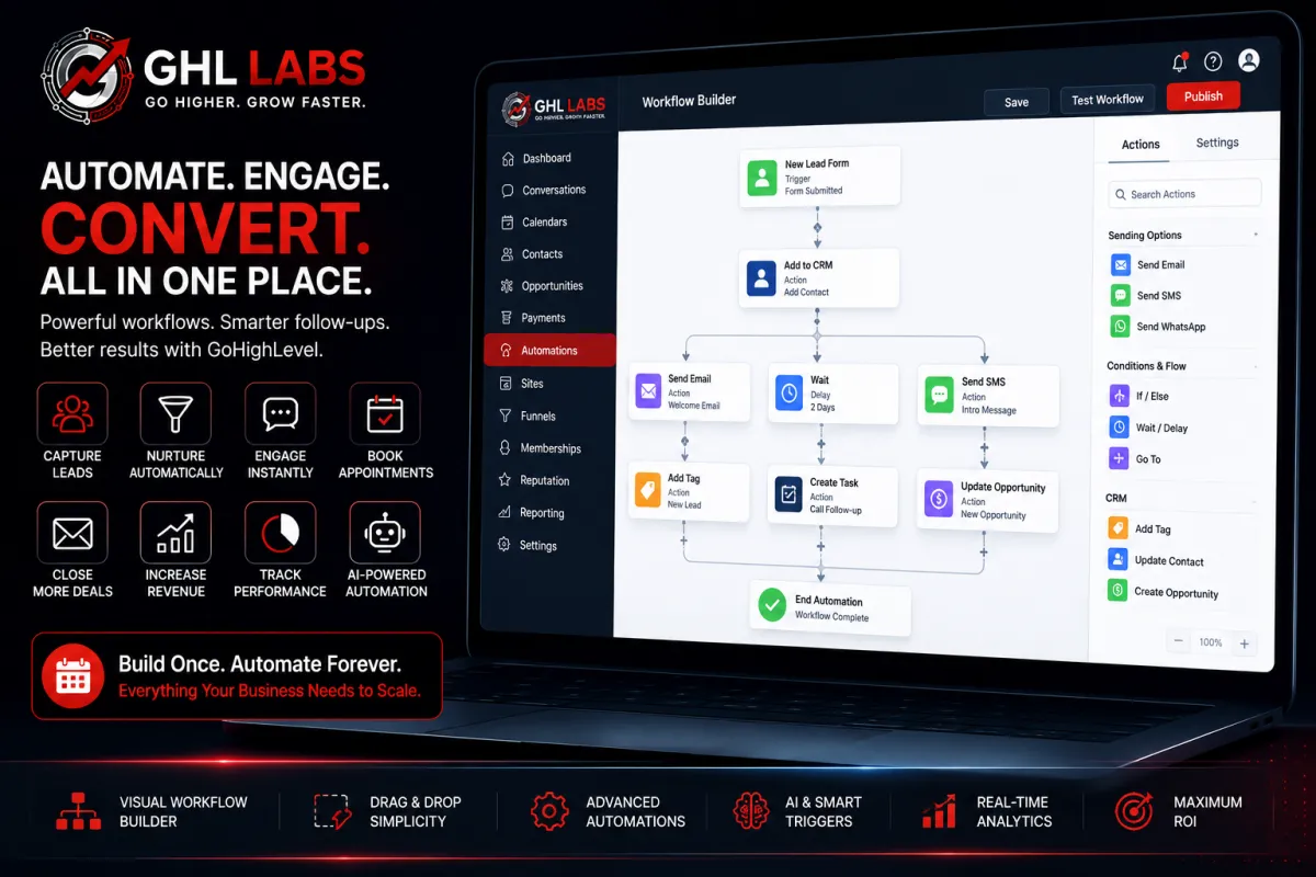How to Build GoHighLevel Workflows That Convert: GHL Labs Expert Guide