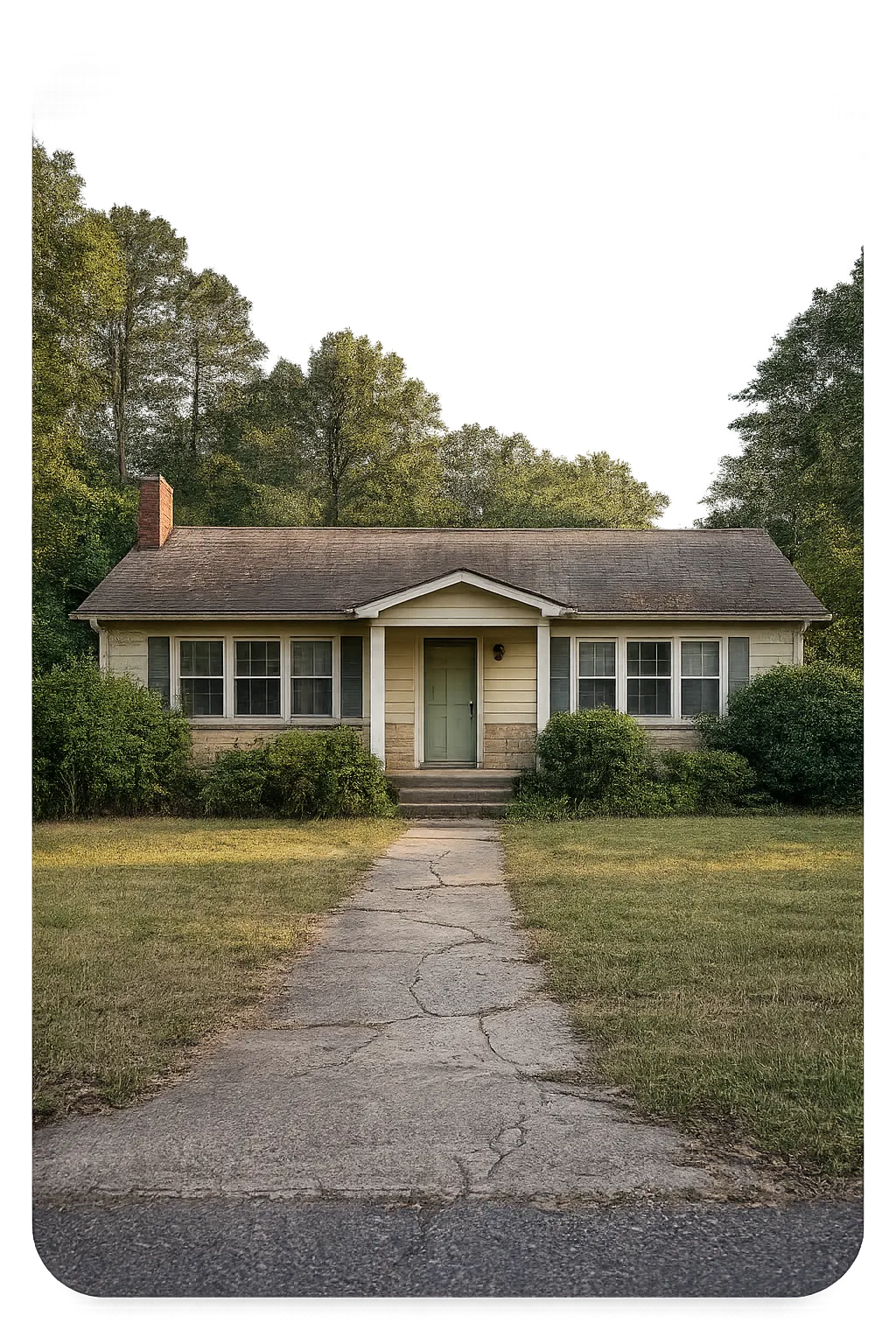 Residential house needing light repairs
