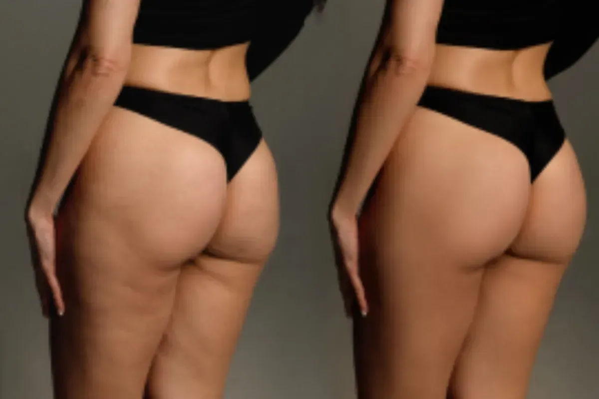 Example of T-Shape 2 body contouring results