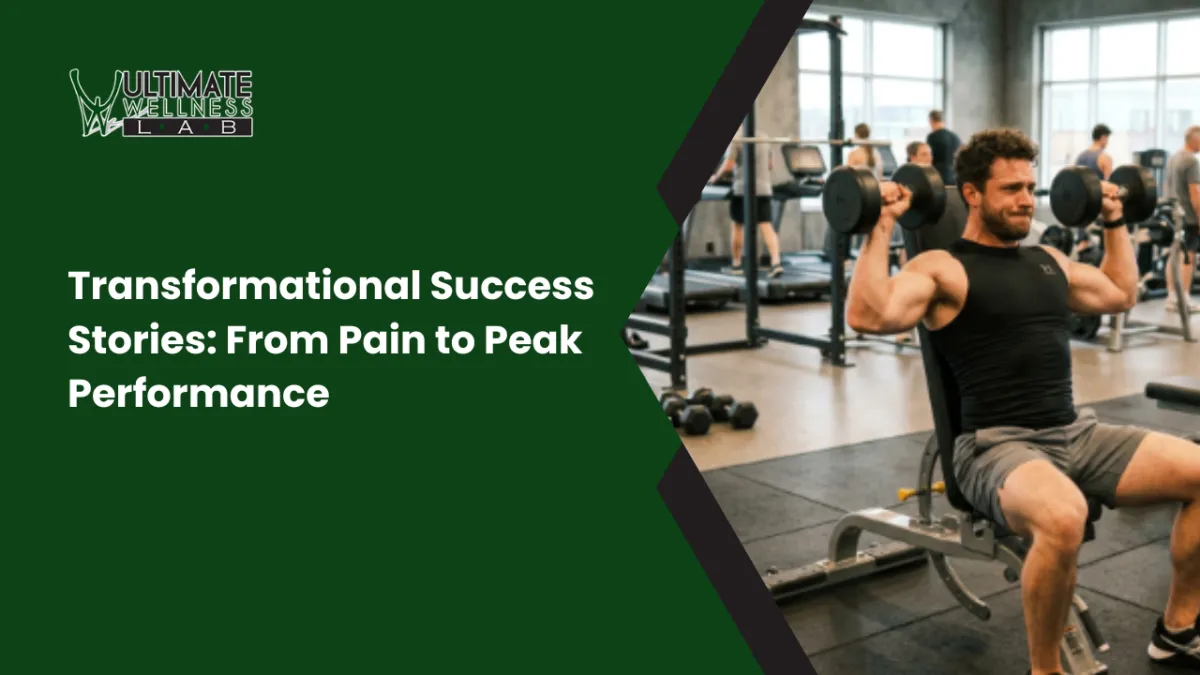 Transformational Success Stories: From Pain to Peak Performance