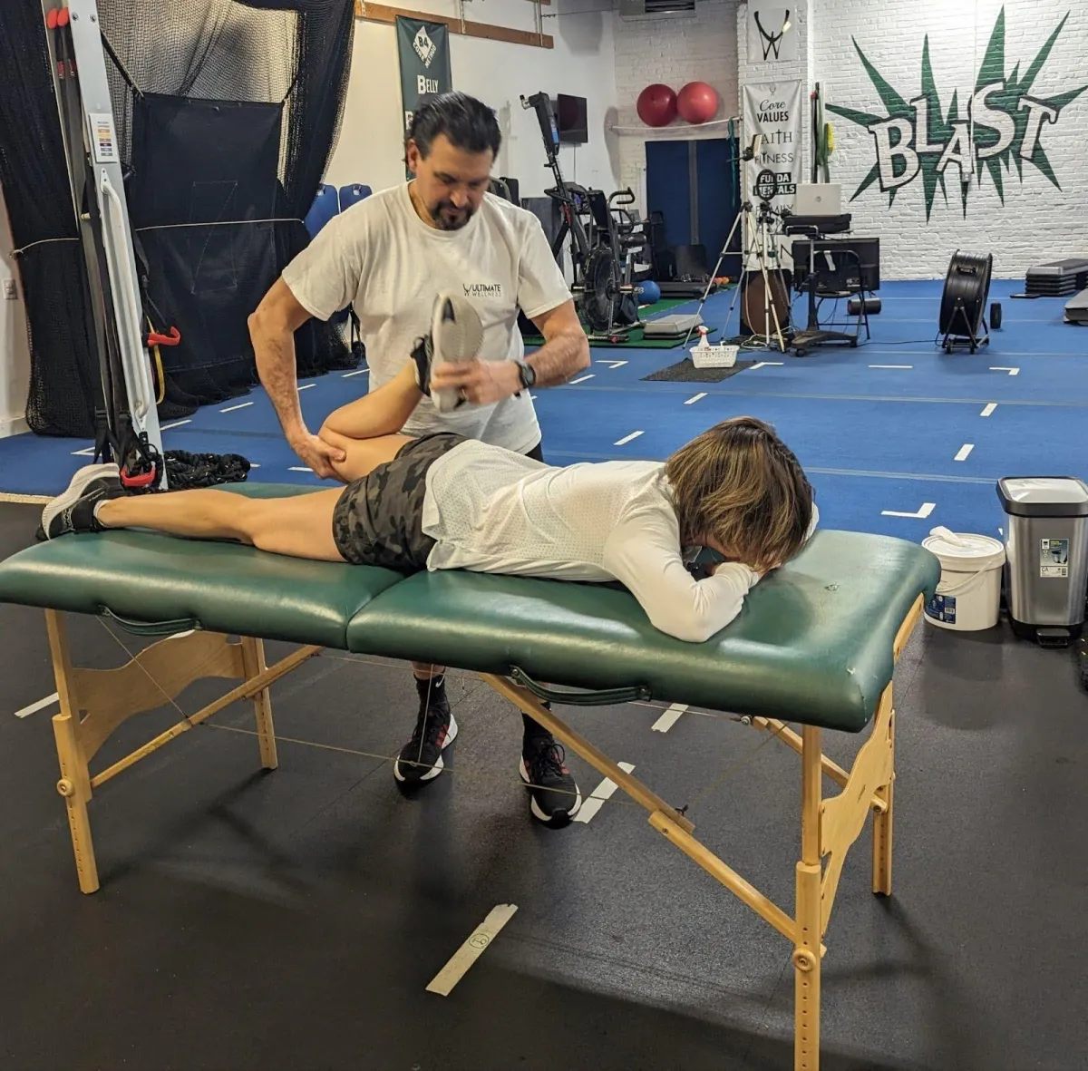 Small group personal training session focused on movement and mobility in Havertown PA