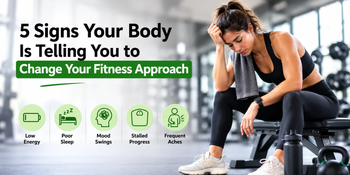 5 Signs Your Body Is Telling You to Change Your Fitness Approach
