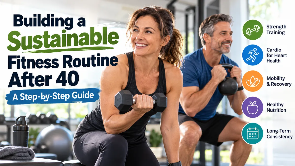 Building a Sustainable Fitness Routine After 40: A Step-by-Step Guide