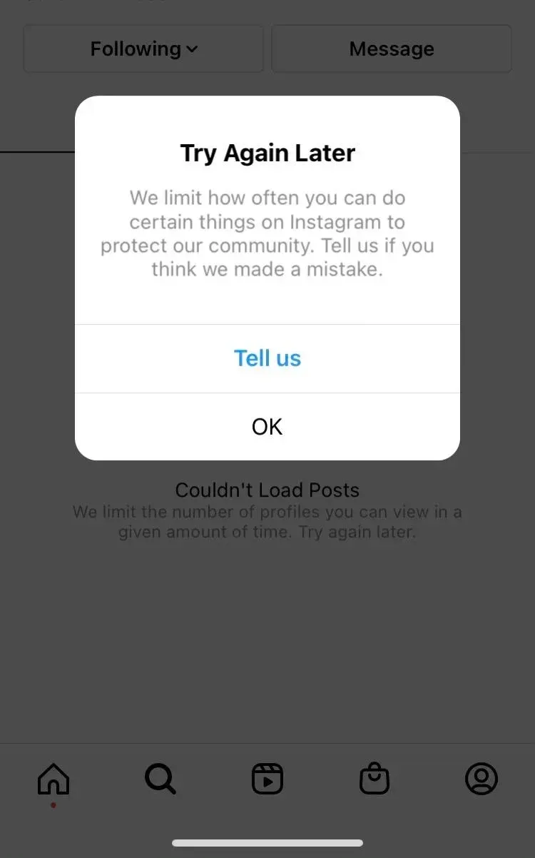 Message d