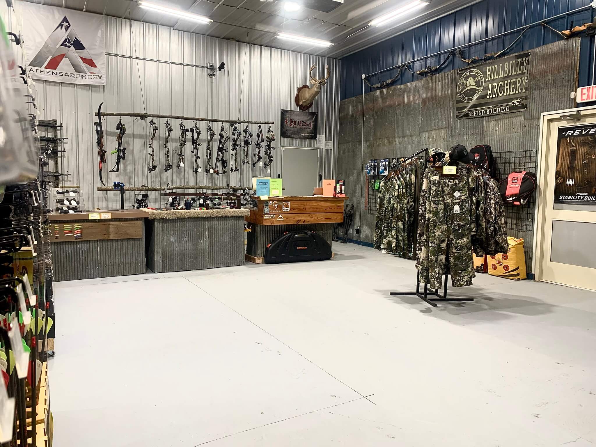 Hillbilly Archery store open for business