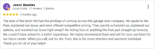 garage door sales near me