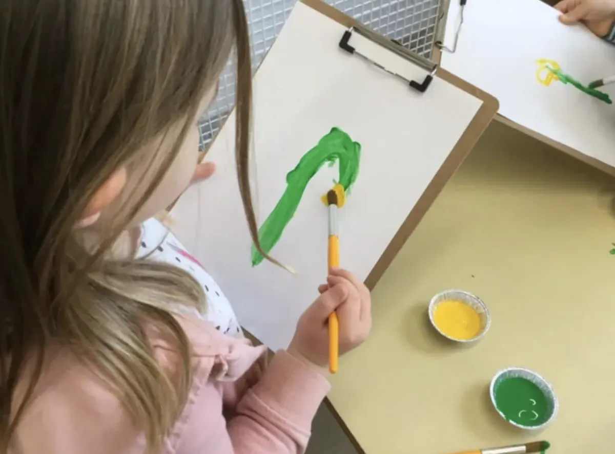 Children playing and learning at Little Sprouts Nursery