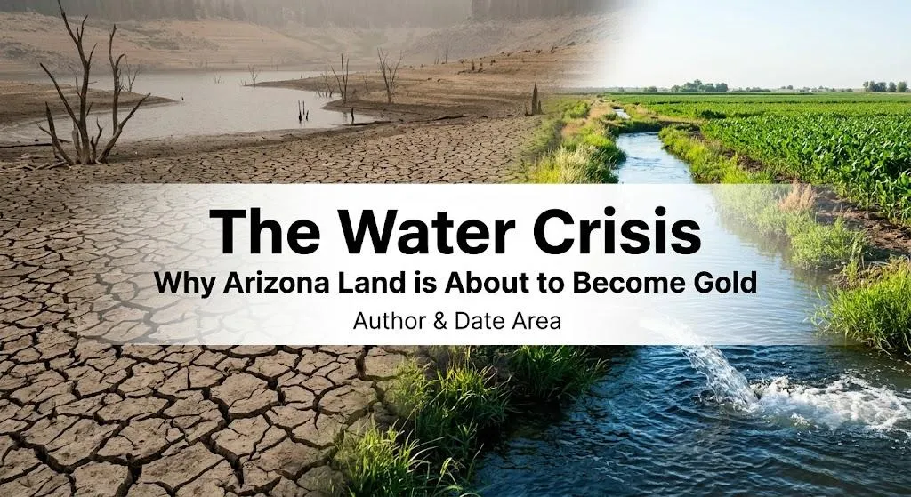 THE WATER CRISIS: Why Your Arizona Land is About to Become Gold