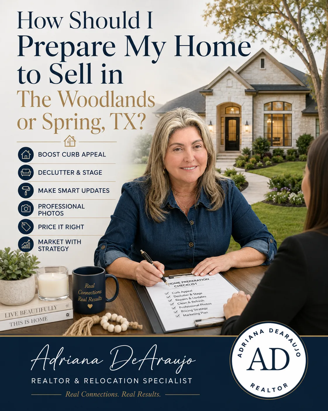 How Should I Prepare My Home to Sell in The Woodlands or Spring, TX?