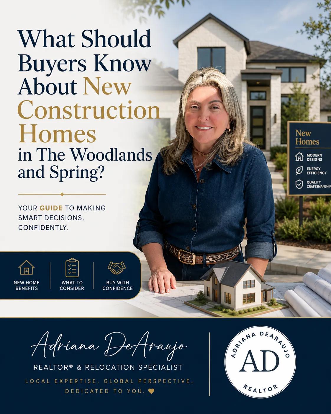 What Should Buyers Know About New Construction Homes in The Woodlands and Spring?