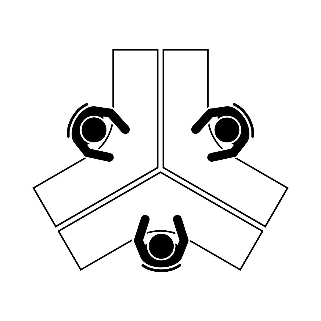 blue covered book on white table with armchair in front