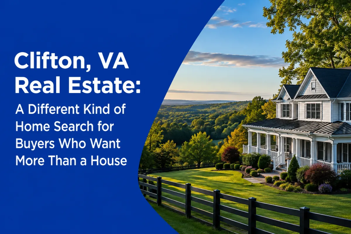 Clifton VA real estate and homes for sale