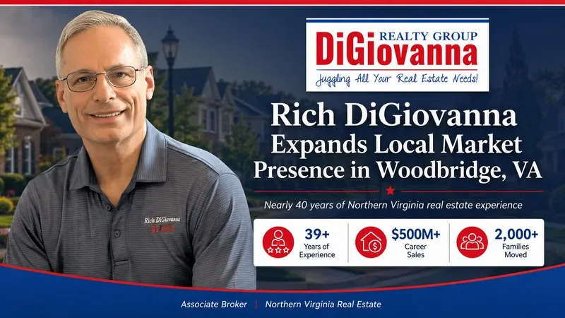Rich DiGiovanna, Realtor in Woodbridge, VA, with 39+ years of experience.
