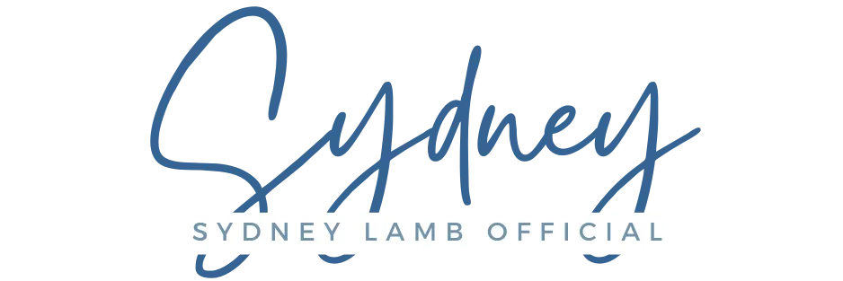 Sydney Lamb Official brand logo featuring stylized text and a modern design to represent digital marketing and passive income expertise.