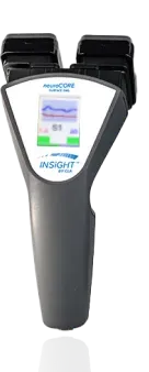 INSiGHT surface EMG scan measuring spinal muscle tension at Legend Chiropractic Excelsior MN