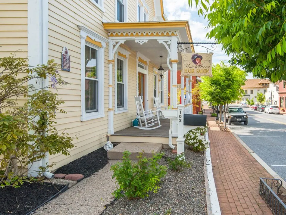 Downtown Lewes business district where Goober Support provides IT services