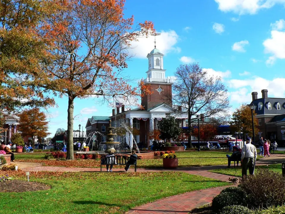 Downtown Lewes business district where Goober Support provides IT services