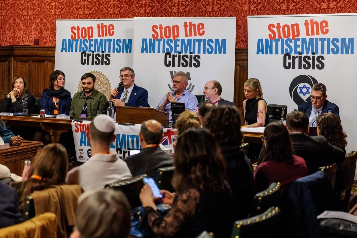 GPS participants at the Grassroots Emergency Antisemitism Summit in Parliament