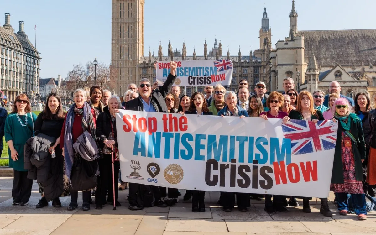 GPS volunteers gathered outside Parliament