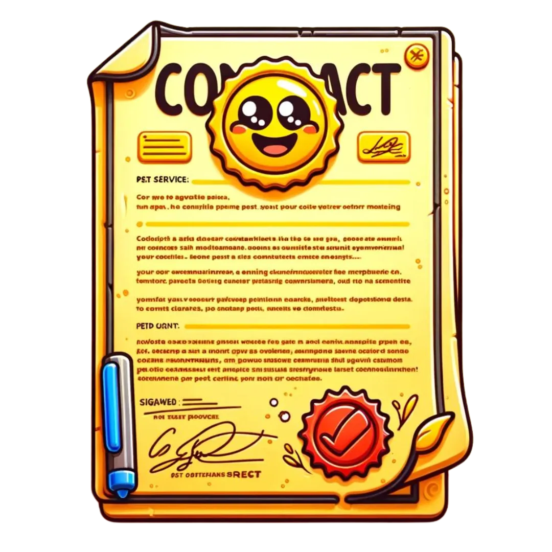 cartoon contract logo
