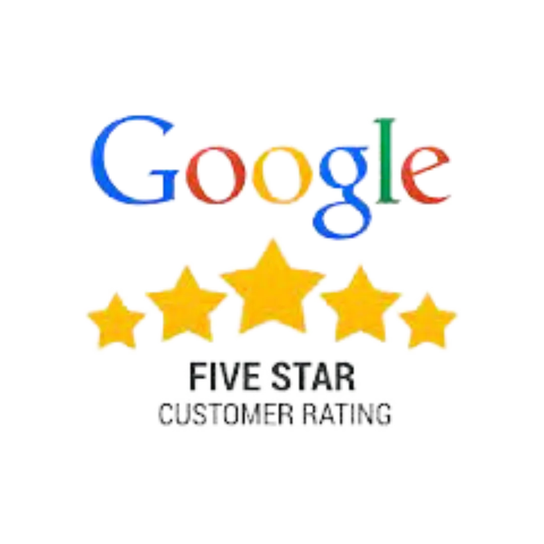 logo for five star rated google business