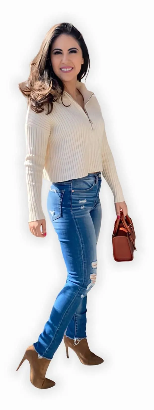 Adriana Davalos, Influencer in Casual Outfit, Lifestyle Photo