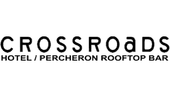 Crossroads Hotel Percheron Rooftop Bar Branding Logo