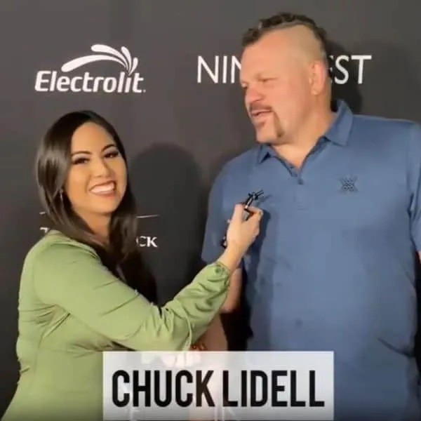 Adriana Davalos, Social Media Influence, with Chuck Liddell