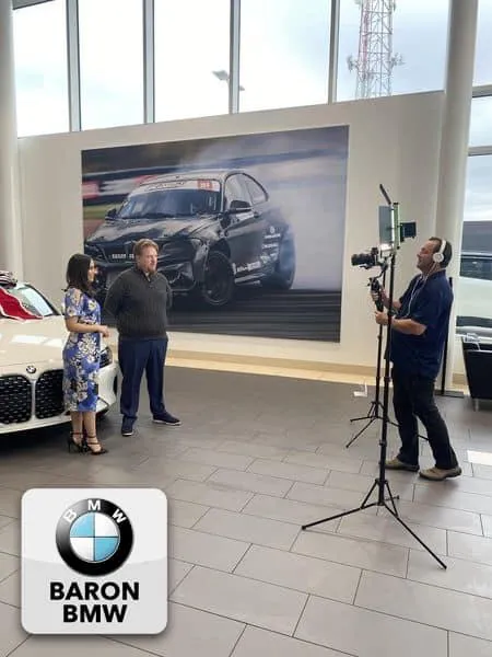 Baron BMW Event Covered by Social Media Influencer Adriana Davalos