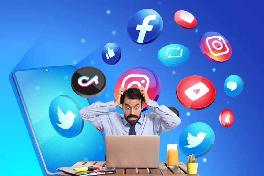 Overwhelmed Business Owner Needing Social Media Strategy