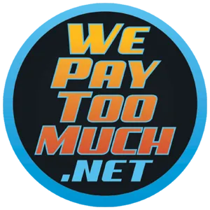 we pay to much logo